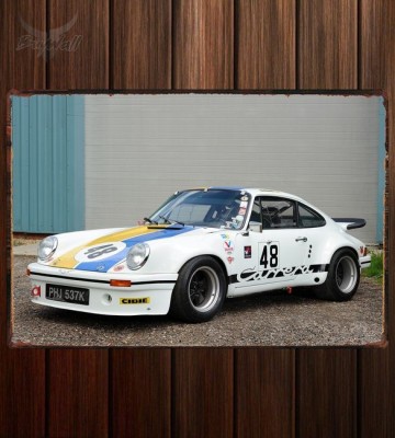 Металлическая табличка Porsche 911 Carrera RSR Coupe (901)